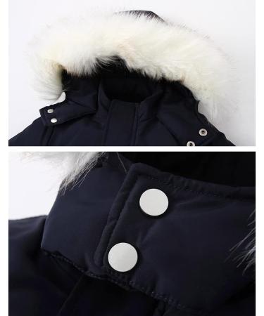 Baby Girls' Waterproof Snowsuit Ski Jacket - Blue 18-24 Months - Buy Online on SooperMarket.com