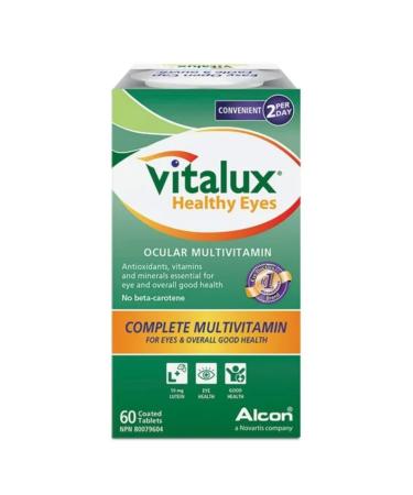 Vitalux Healthy Eye Ocular Vitamins 60 Count