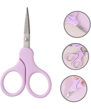 NOLITOY Mustache Trimmer & Eyebrow Scissors - Stainless Steel Beauty Shears for Precision Grooming | Small Metal Scissors for Men & Women - Buy Online on SooperMarket.com
