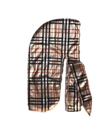 Silky Designer Durags (Multiple Designs) (Bur)
