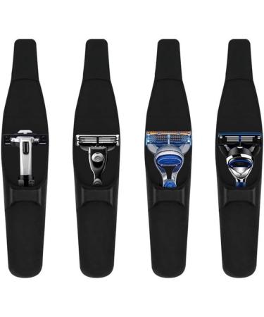 Portable Black Shaver Protective Case | Silicone Anti-Scratch Cover for Manual Shavers - International Shipping Available - Buy Online on SooperMarket.com