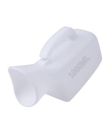 Leakproof Urinal Unisex Urinal Pee Bottle 1000ML Unisex Urinal with Lid Portable Emergency Male Female Pee