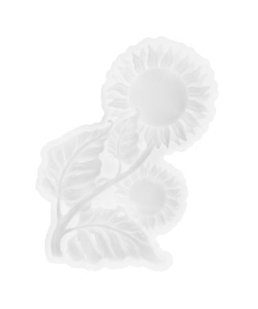 STOBOK Sunflower Decor Diy Tool Sunflower Silicone Sunflower Casting Suite Three-dimensional