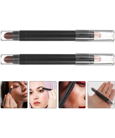 Beavorty 2pcs Eyeshadow Crayons Makeup Brush Eye Makeup Tool Eye Shadow Brush Gradient Applicator - Buy Online on SooperMarket.com