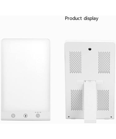 Light Therapy Lamp UV-Free 10000 Lux Timer Function Adjustable Brightness Cool White & Warm Light 90 Rotatable Stand - Buy Online on SooperMarket.com