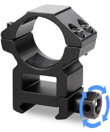 Modkin High Profile Scope Rings - 1 Inch Set of 2 | Rifle Scope Mount for Picatinny Rail - Buy Online on SooperMarket.com