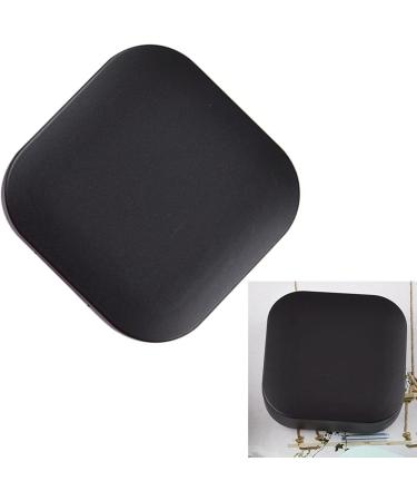 Herchr Portable Contact Lens Container Kit with Mirror - Colorful Mini Storage Box Holder for Travel (Black) - Buy Online on SooperMarket.com