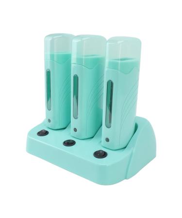 Roll-on-wax warmer 3-in-1-talent-roll-on-on-wax heater for women men legs armpits bikini hair removal (EU plug 220V)