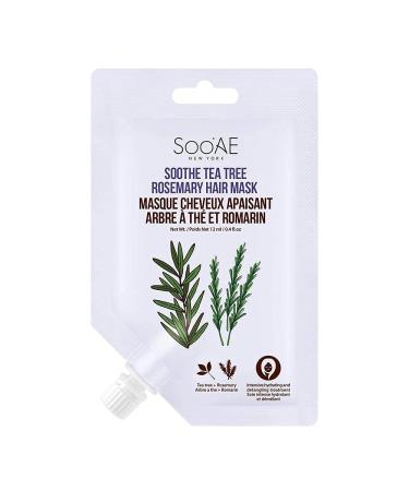 Soo'AE Tea Tree Rosemary Hair Mask 12ct 0.40oz Pack - Nourishing Hair Treatment - Buy Online on SooperMarket.com