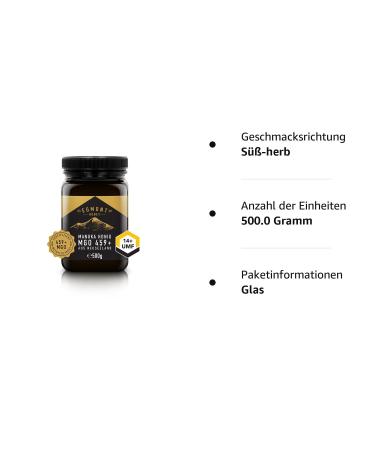 Egmont Manuka Honey MGO 459+ from New Zealand - Premium Quality (250g & 500g) - Shop Now! - Buy Online on SooperMarket.com