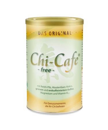 Chi-Cafe Free 250 g can I drink powder with green and decaffeinated coffee rice mushroom fiber coconut magnesium and vitamin B12 I vegan i 50 cups