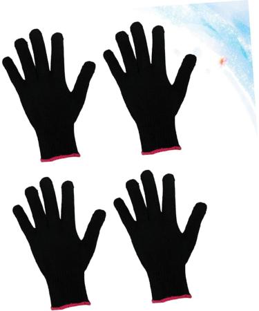 PRETYZOOM 2 Sets 4pcs Grill Gloves Silicone Bumps Proof Glove Hairdressing Tool As Shownx3pcs 21.5X12.2 cmx3pcs - Buy Online on SooperMarket.com