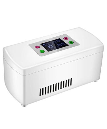 Mini Car Refrigerator Insulin Refrigerated Box Drug Insulin Vaccine Refrigerator LED Display 2-8 Insulin Cooler- Portable Insulin Mini Cooler Fridge Freezer