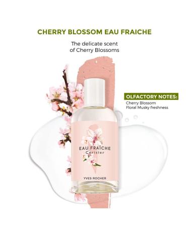 Yves Rocher Cherry Blossom cherry bloom Eau de toilette for Women Spray 100 ml./3.3 fl.oz. - Buy Online on SooperMarket.com