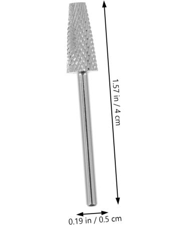 FOMIYES nail polisher manicure grinding heads nail polishing bits Manicure Nail electric nail file nail cleaner tool portable pedicure polisher Nail Buffer Bit Metal Drilling tool plastic - Buy Online on SooperMarket.com
