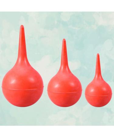 FOMIYES Hand Blower Ear Syringe Set - 3pcs 30ml 60ml 90ml - Laboratory Tool for Ear Cleaning - Red Computer Blower - Buy Online on SooperMarket.com