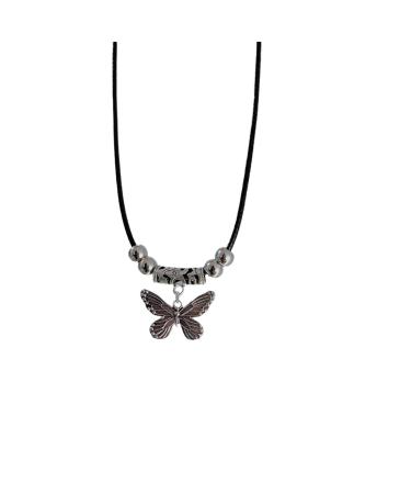 Oralgo's necklace with butterfly trailer adjustable length ethnic collarbone chain fashionable collarbone chain jewelry for women