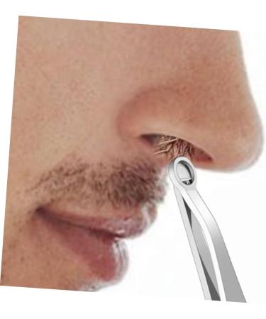 NOLITOY Nose Hair Trimmer for Men | Reusable Grooming Tool & Tweezers | Steel Clipper Set for Precise Hair Removal - Buy Online on SooperMarket.com