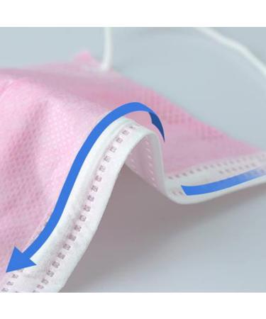 Icoolio Medical Disposable Mouth Protection Masks - 50 Pink Facial Masks for Enhanced Safety - Buy Online on SooperMarket.com