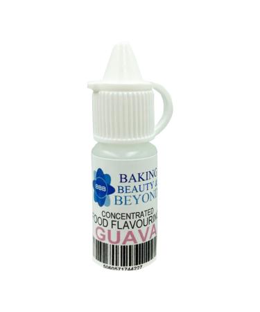 Baking Beauty and Beyond Concentrated Food Flavouring Oil - Dozen of Professional Quality Food Grade Flavouring Oil for Candy Making Baking Cooking Lip Balm and Lip Gloss - Guava (10ml)