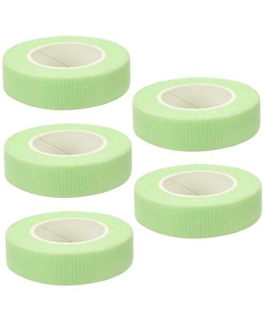 FOMIYES 25 Rolls Makeup Artist Must Haves Lash Tape Green Tape Pro Tape Lash Supplies for Lash Techs Makeup Tape Eyelash Fabric Tape Body Wash Wipes Breathable Non-woven Fabric - Buy Online on SooperMarket.com