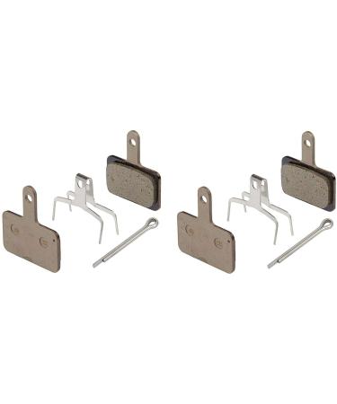 SHIMANO 2 Pairs Disc Brake Pads & Spring B01S-B03S (Resin)