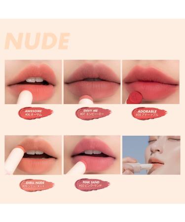 rom&nd Zero Matte Lipstick 3g 18 TANNING RED - Intense Color, Long-Lasting Matte Finish - Buy Online on SooperMarket.com