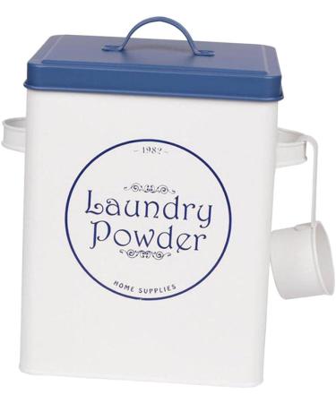 Luzhengyang Laundry Powder Detergent Container Tin Box 9 x 6 x 7 Inches Storage up to 11lb/ 5kg - Buy Online on SooperMarket.com