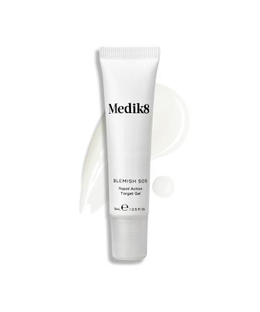 Medik8 Blemish SOS - Rapid Action Target Gel - Acne Treatment With 2% Salicylic Acid & Niacinamide - Reduces Blemishs & Redness - 15ml