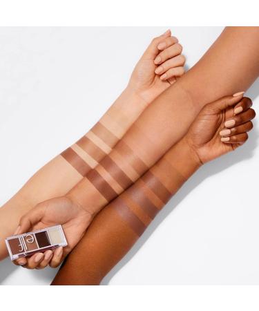 e.l.f. Bite-Size Brow Mini Quad - Ultra-Pigmented Brow Kit in Neutral Brown 0.14 Oz - Buy Online on SooperMarket.com