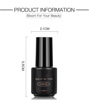 Shefave Gel Nail Polish 7ml Soak Off Gel Polish UV/LED Nail Art Manicure Nail Varnish Gel Long Lasting Chip Resistant High Glossy Easy to Apply Salon & Home Use (Red) - Buy Online on SooperMarket.com