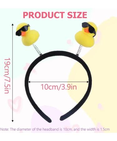 JSGHGDF Cute Little Duck Hairband Cartoon Animal Hairband Hair Hoop for Youngsters and Cosplay Stylish Kids Headdress Jewelry 2 - Buy Online on SooperMarket.com