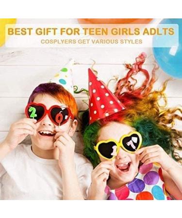 6 Colors Hair Chalk Combs for Girls Gifts Temporary Hair Color Chalk Comb Set Popular Chalks on Birthday Cosplay Halloween Party Washable Hair Chalk Pens for Girls Kids Adults - Buy Online on SooperMarket.com