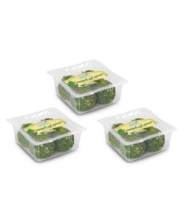 Gustos - 3 packs spinach dumplings the delicious and healthy green dumplings from Gustos each 4.Made with 27 % spinach according to traditional recipe