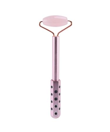 Nicfaky 2-In-1 Germanium Stone &Jade Quartz Roller-Uplifting Tool for Anti-Aging Under Eye Wrinkles Dark Circles Jade Roller