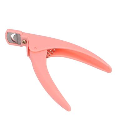 Acrylic False Nail Clippers for Acrylic Nails Professional Nail Clippers Cutters for Acrylic Nails Fake Nail Tips Home Salon Nail Art Beauty Design DIY(pink)