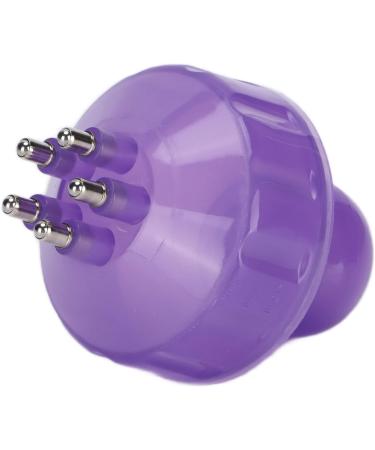 KUIKUI Portable Scalp Applicator Hair Scalp Massaging Brush with Scale for Thinning Hair Hair Loss - Purple - Buy Online on SooperMarket.com