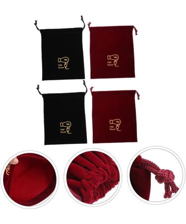 Baluue 4pcs Storage Bag Travel Organizer Bags Hair Dryer Receive Bag Large Drawstring Pouch Fabric - Buy Online on SooperMarket.com