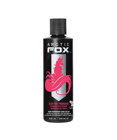 Electric Paradise semi-permanent hair color UV Neon Red - 236 ml - Arctic Fox Pink 236 ml (1 pack)