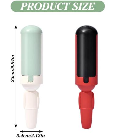 2-Piece Lint Roller Set for Pet Hair Removal | Reusable Cat & Dog Hair Remover | Ideal for Furniture & Clothing - Buy Online on SooperMarket.com