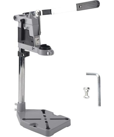 Electric Drill Stand Grinder Bracket Clamp - Multifunctional Woodworking Tool with Adjustable Hexagonal Screw Durable Aluminum Alloy for Grinding Drilling - Buy Online on SooperMarket.com