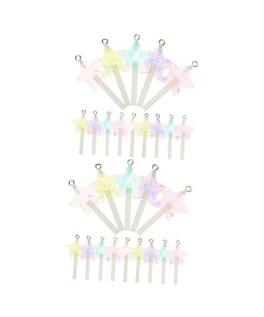 40 Pcs Lollipop Pendant Key Fob Lollipops Lollipop Keychain Resin Lollipop Charms Hairpin Girl Child 4.2X2cmx2pcs As Shownx2pcs