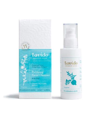 Lavido Natural Purifying Facial Cleanser - Clean Non-Toxic Skincare | 4 fl oz - Shop Internationally - Buy Online on SooperMarket.com