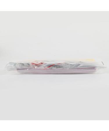 FANDAMEI 12pcs Nail Files Set with Cuticle Nipper, Buffer, Pusher, Remover Tool Manicure Kit Yellow - Buy Online on SooperMarket.com