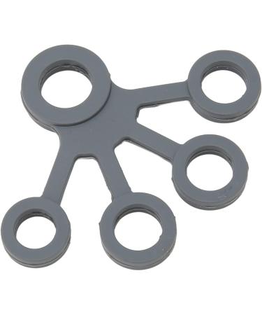 Hand Grip Strengthener Silicone Finger Exerciser for Weak Hands Lightweight and Skinfriendly (Dark Grey) - Buy Online on SooperMarket.com
