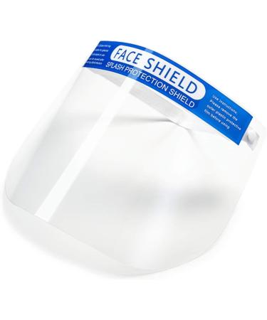 Pack of 2 Anti-Fog Face Shields with Comfortable Padding - Ultimate Spit Protection Visor for Safe Use - Buy Online on SooperMarket.com