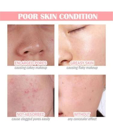 Magical Pore Eraser Waterproof Face Primer Stick - Matte Priming Makeup Blur Stick (Pink) - Buy Online on SooperMarket.com