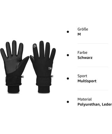 Yobenki Waterproof Winter Gloves | Windproof Touchscreen Ski Gloves for Men & Women | Breathable Running & Skiing Gloves - Buy Online on SooperMarket.com
