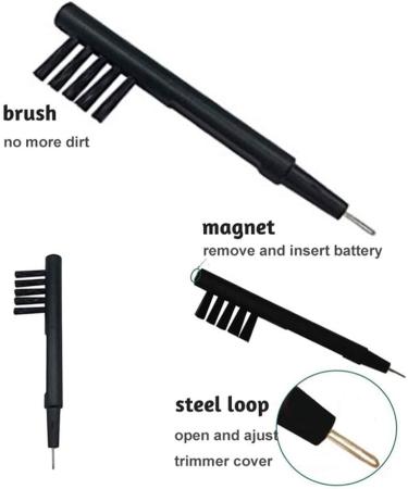 JIAHAO 2 x Sound Tubes + 6 x Ear Plugs/Pieces/Domes + 3in1 Hearing Aids Cleaning Tool - Buy Online on SooperMarket.com