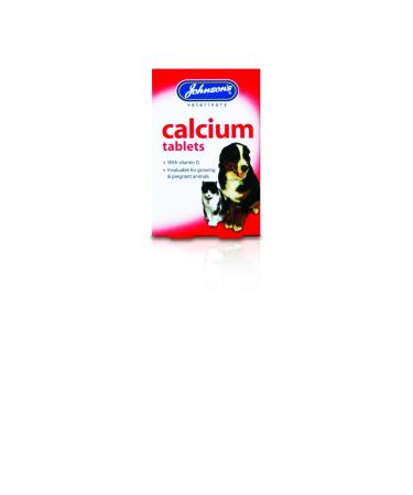 Johnsons Vet Calcium and Vitamin D Tablets Pack of 40 A010